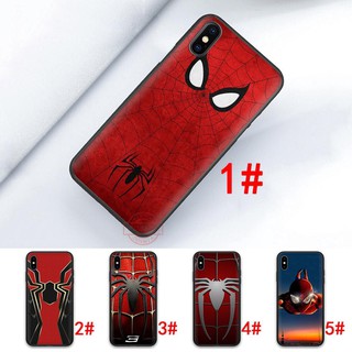 Ốp lưng mềm hình Spider Man cho điện thoại iPhone XR X XS Max 8 Plus 7 Plus 6S 6 Plus 5S SE 5