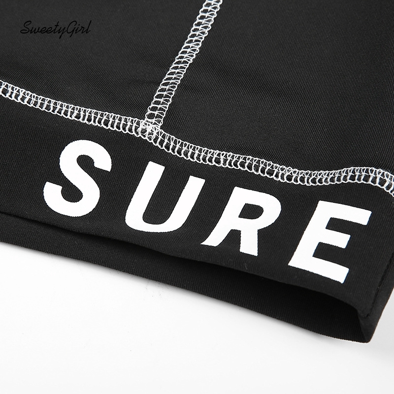 SweetyGirl Women Crop Top Contrast Color Lined Stand Collar Zippered Long Sleeves Slim Fit Casual Sportswear