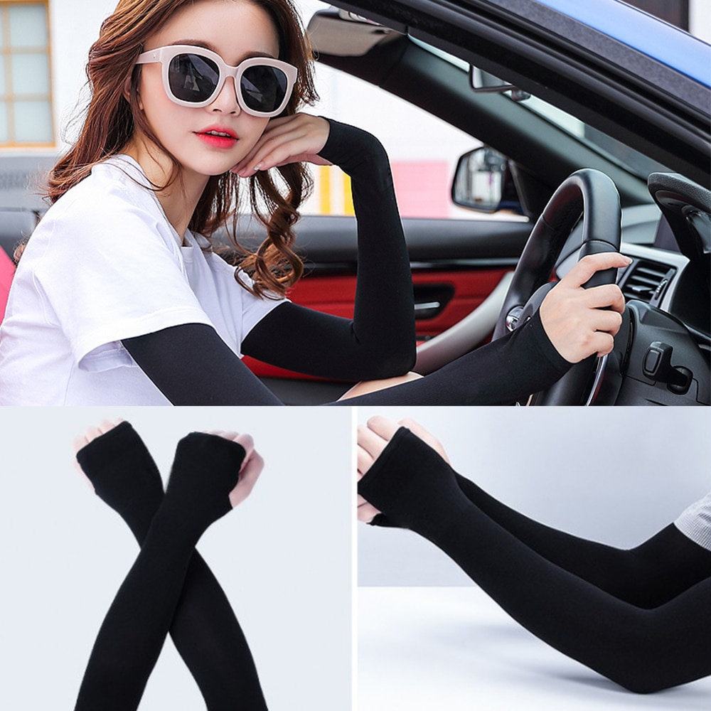 Găng Tay Thể Thao Chống Nắng/Tia UV Giữ Ấm Cho Nam Nữ