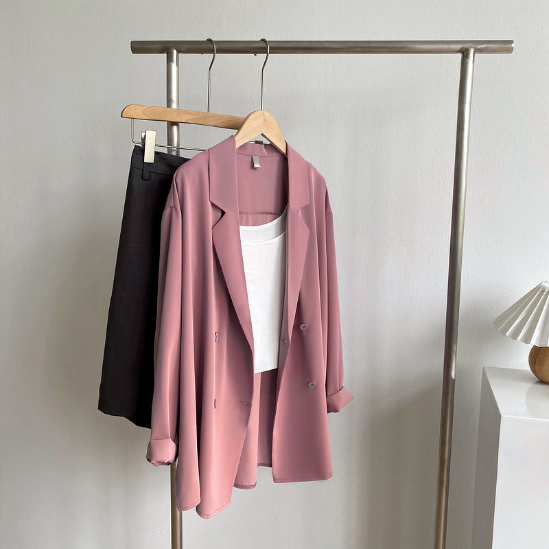 Áo Khoác Vest Form Rộng Thời Trang 2021 Cho Nữ