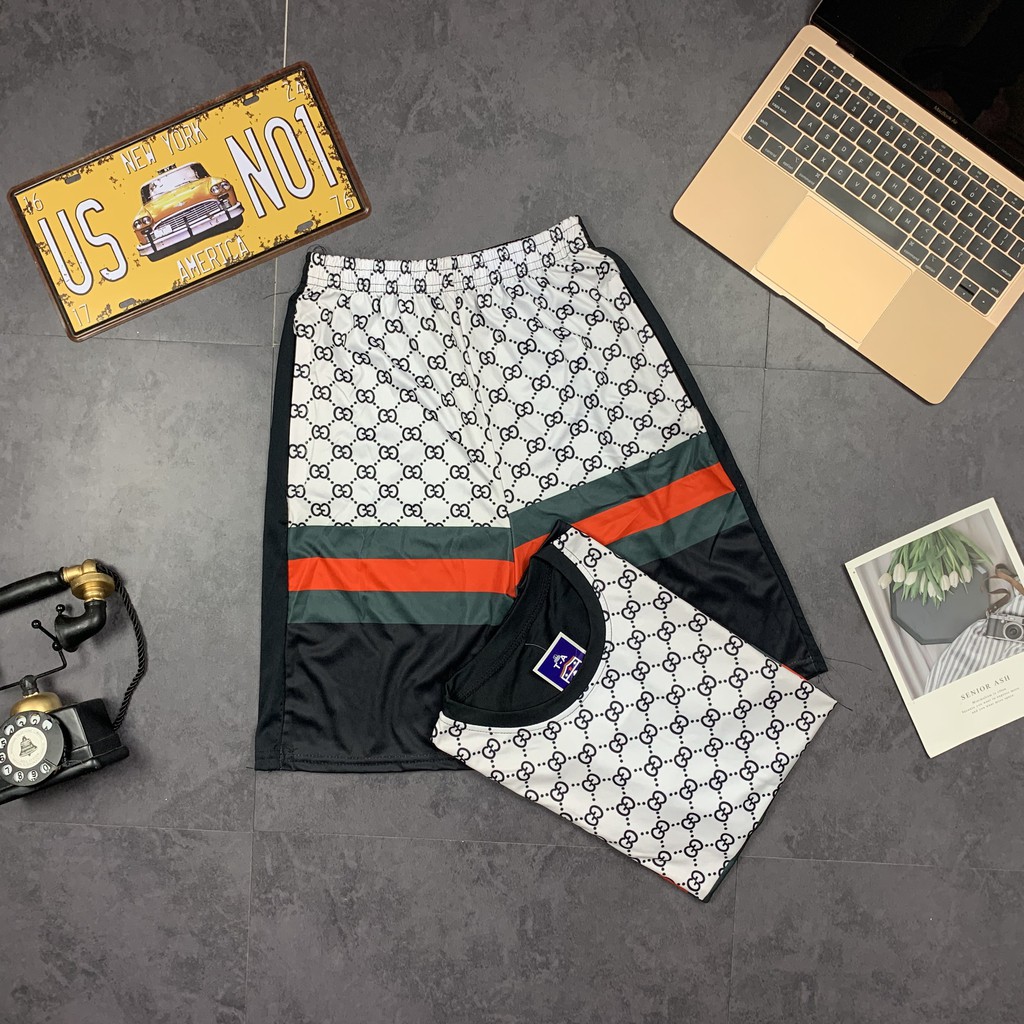 Thời Trang Nam - Bộ Hè Nam Cộc Tay In Hình 3D - BN38 | BigBuy360 - bigbuy360.vn