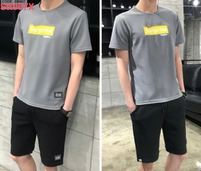 [ Mặc Siêu Mát !!] Đồ bộ nam , Quần áo thể thao , quần áo tập gym , Bộ mặc nhà, bộ thể thao nam Btt surprise | BigBuy360 - bigbuy360.vn
