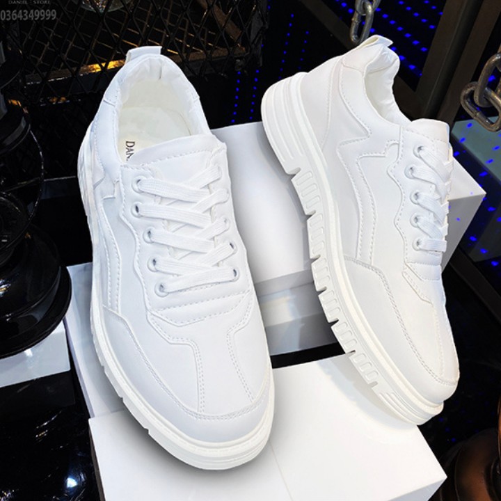 [Xả Kho]Giày Sneaker Nam Trắng GT06 - Giày Thể Thao Da Nam Cao Cấp | BigBuy360 - bigbuy360.vn