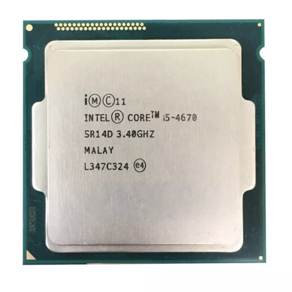 CPU Bộ vi xử lý Intel I5 4670 3.4 Ghz đã qua sử dụng.