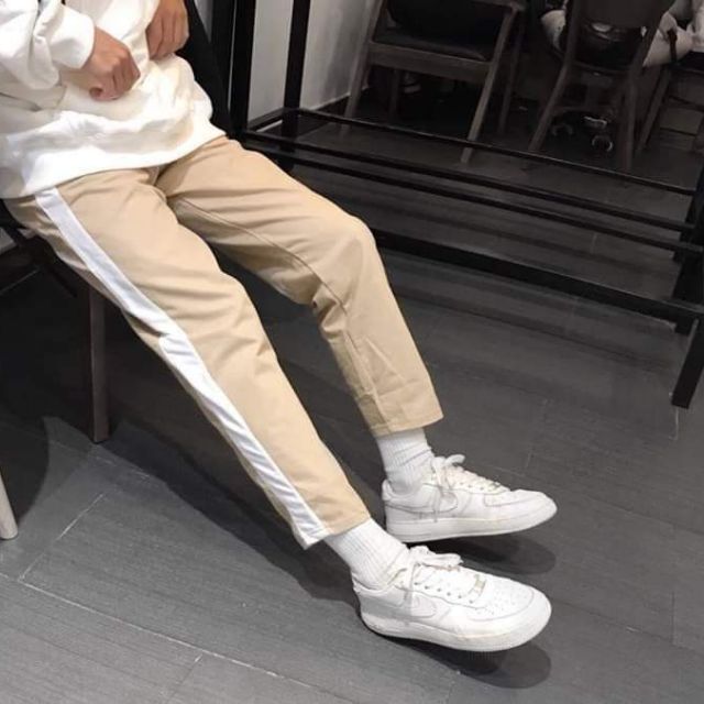 Line pant kaki / quần sọc kaki ( kèm hình thật bảng màu ) | BigBuy360 - bigbuy360.vn