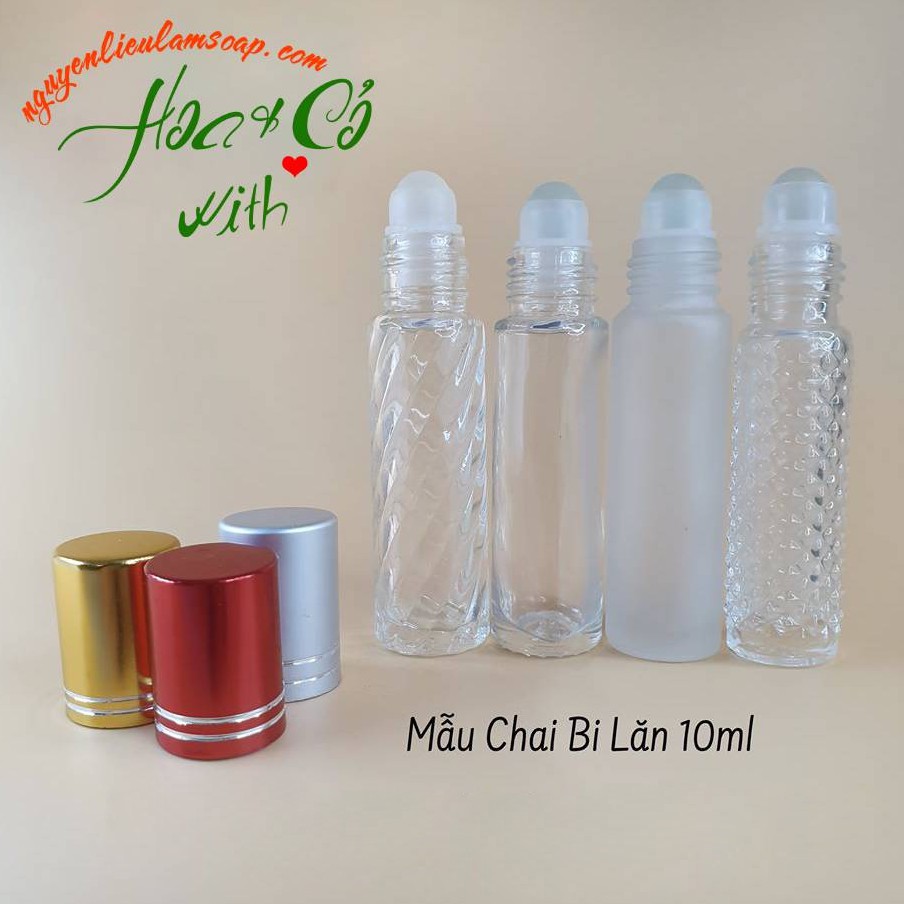 Chai Bi Lăn Thủy Tinh