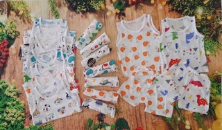 Sét 5bộ cotton giấy cho bé