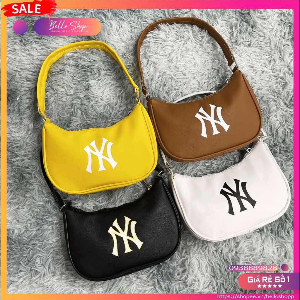 Túi Quai Xách MLB Big Logo Solid Hobo Bag B460