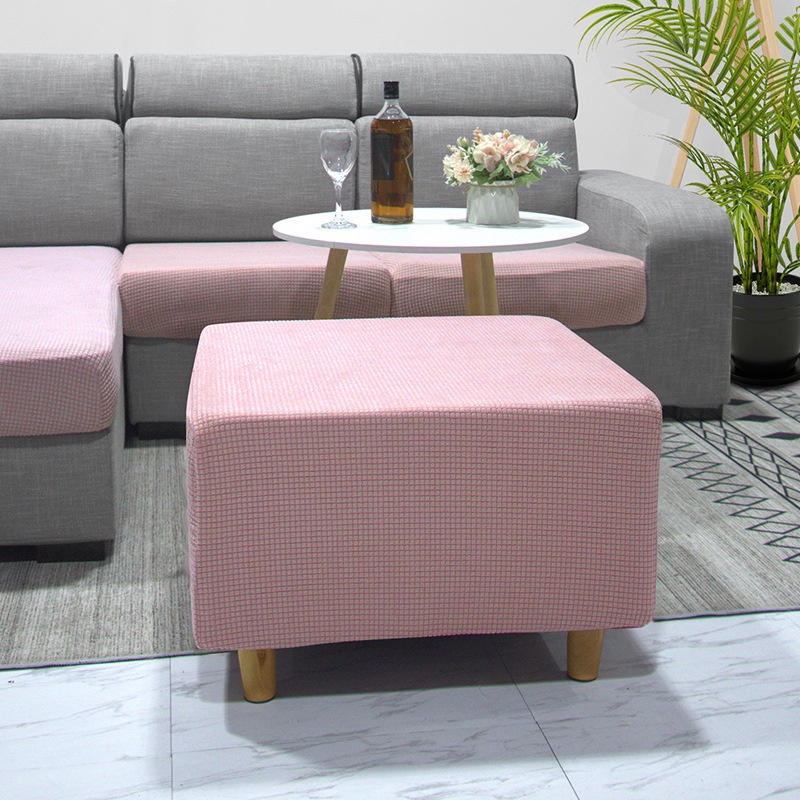 Vỏ Bọc Đệm Ghế Sofa Chữ Nhật Dày Dặn Đàn Hồi Chống Trượt