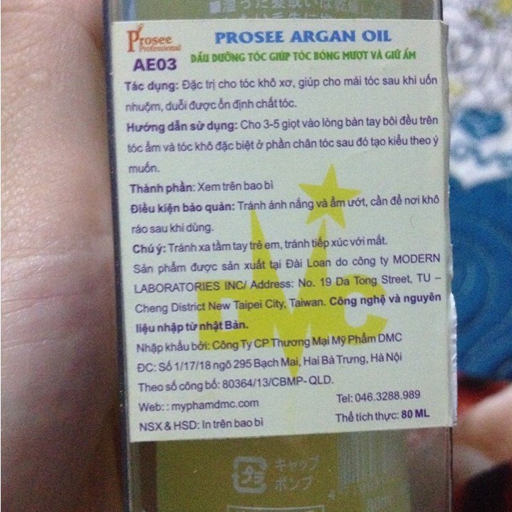 🌾Best Seller🎋Tinh chất Serum huyết thanh chuyên sâu chăm sóc tóc hóa chất Prosee AE-03 80ml | BigBuy360 - bigbuy360.vn