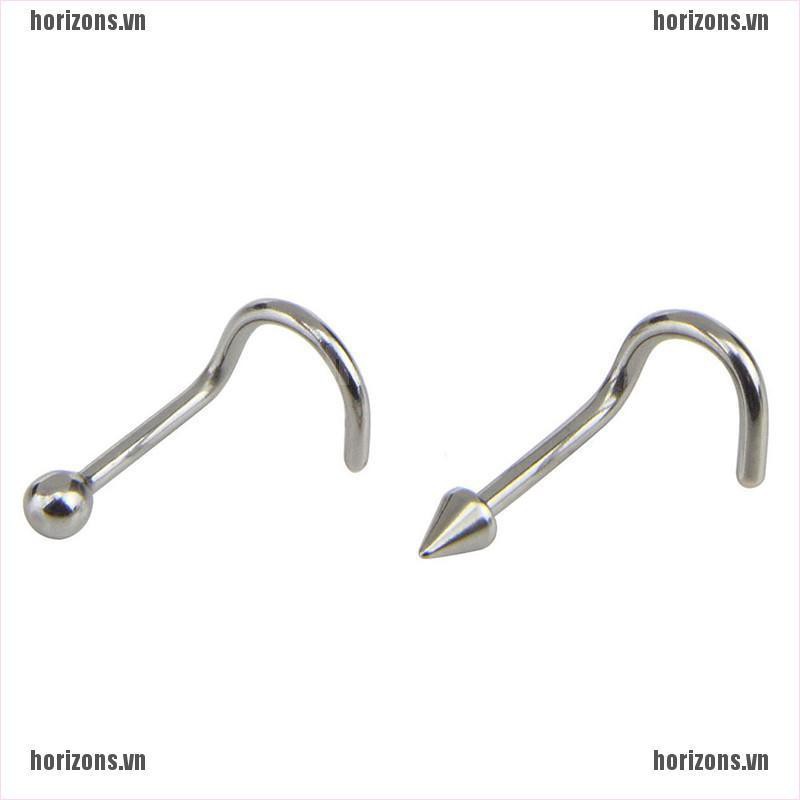 Bộ 22 Khuyên Mũi Thép Không Gỉ Nhiều Kiểu Dáng