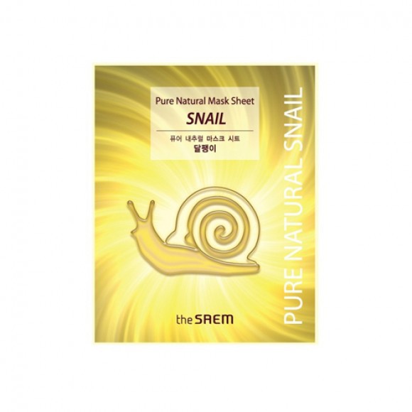 Mặt Nạ Tinh Chất Ốc Sên The SAEM Pure Natural Snail Mask Sheet