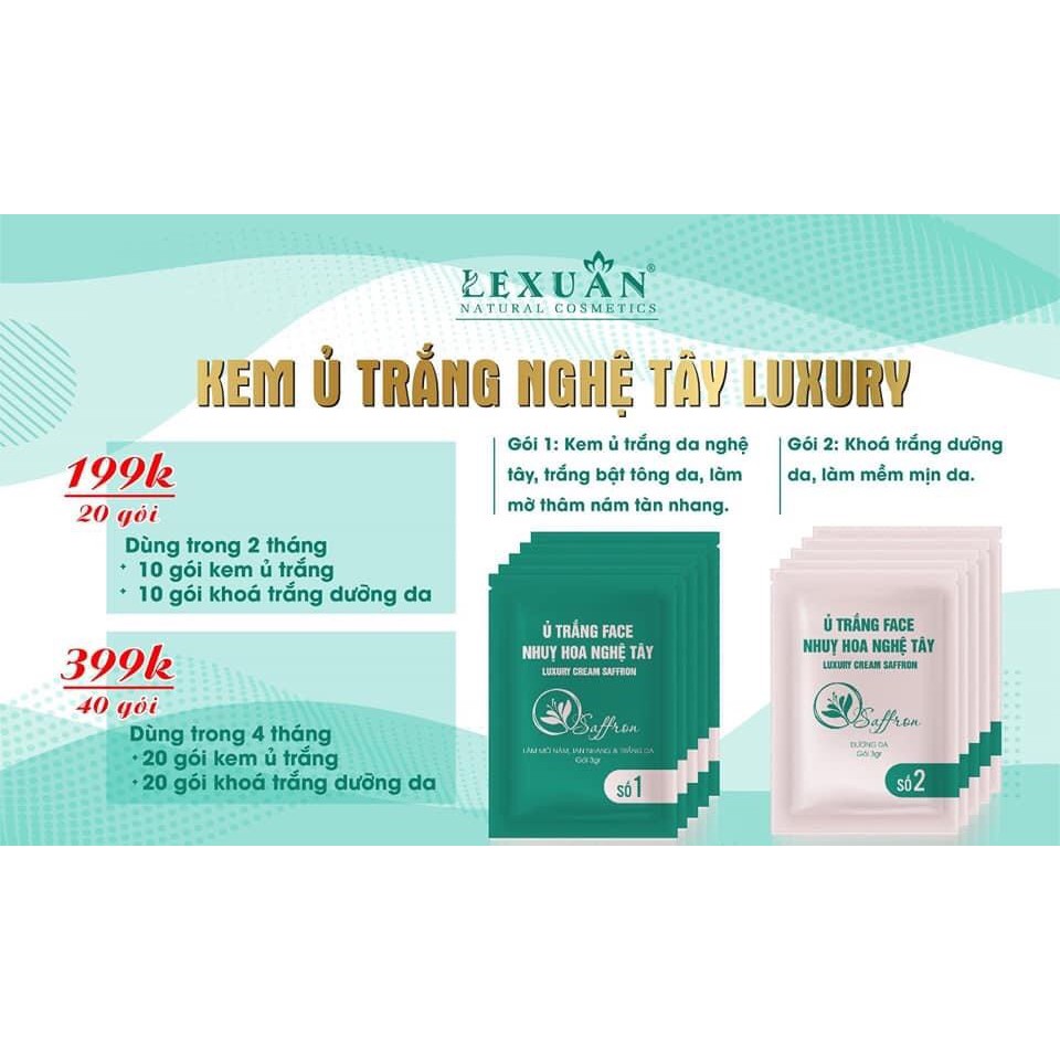 Ủ Trắng Face Nhụy Hoa Nghệ Tây | BigBuy360 - bigbuy360.vn