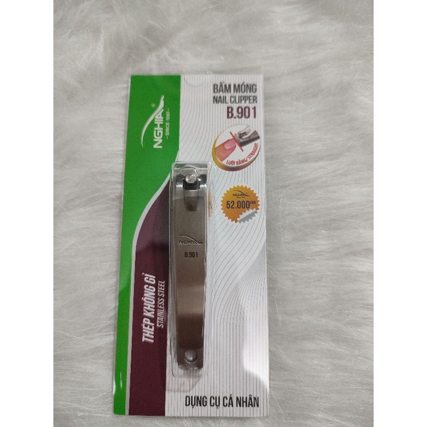 Bấm móng tay Kềm nghĩa  B901 lưỡi bằng, bấm móng tay B901