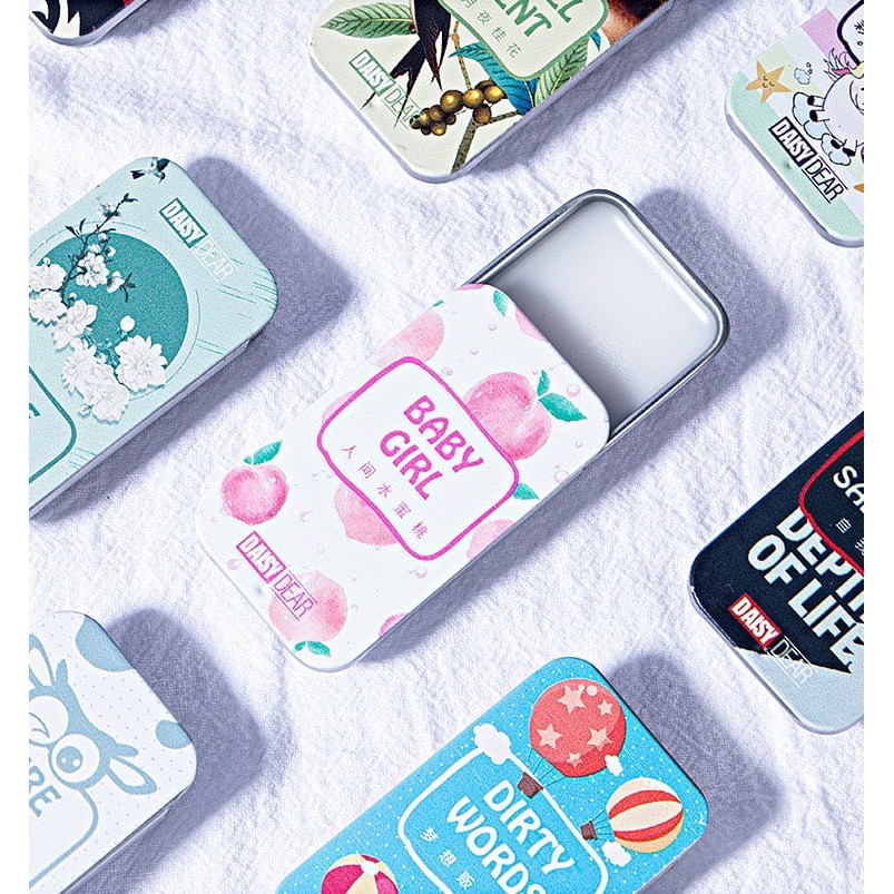 Nước Hoa Khô Daisy Hộp Thiếc 10g Shi Mang nhỏ gọn tiện lơi chính hãng nội địa sỉ rẻ