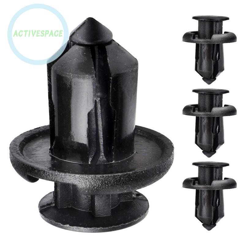 Set 100 kẹp ốc vít bằng nylon màu đen cho xe Honda | BigBuy360 - bigbuy360.vn