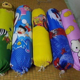 (Được chọn mẫu) Vỏ gối ôm cho bé nhiều hình đẹp, vỏ gối ôm trẻ em poly cotton 20x55cm