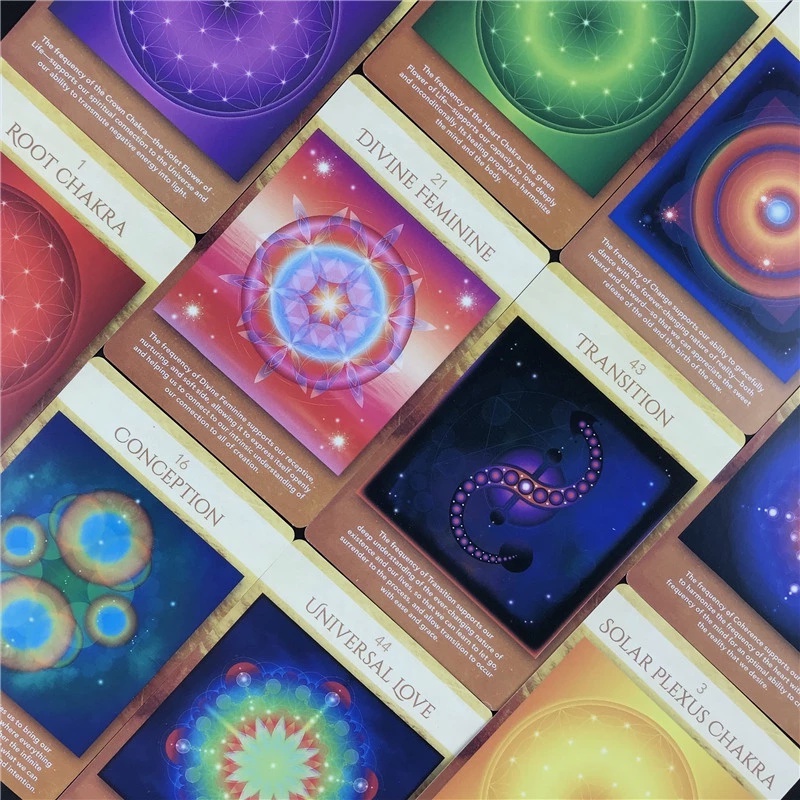 Sacred Geometry Activations Oraclebook and Deck Card Game