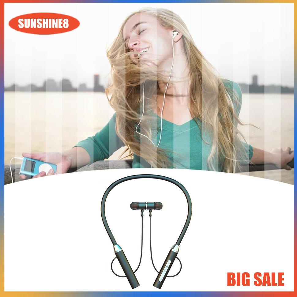 Tai nghe đeo cổ thể thao không dây YD08-2 5.0 có khe cắm thẻ nhớ