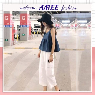 Quần xuông đũi ống rộng siêu HoT Amee Fashion