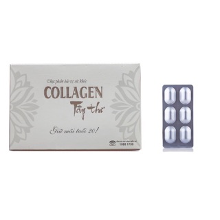 VIÊN UỐNG COLLAGEN TÂY THI - trắng da, mờ thâm nám, chống lão hoá - Sao Thái Dương
