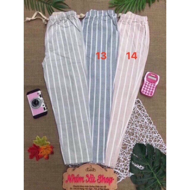 QUẦN BAGGY KAKI THUN CARO- KẺ SỌC BO CHÂN [HÌNH THẬT] [FREESHIP] | BigBuy360 - bigbuy360.vn