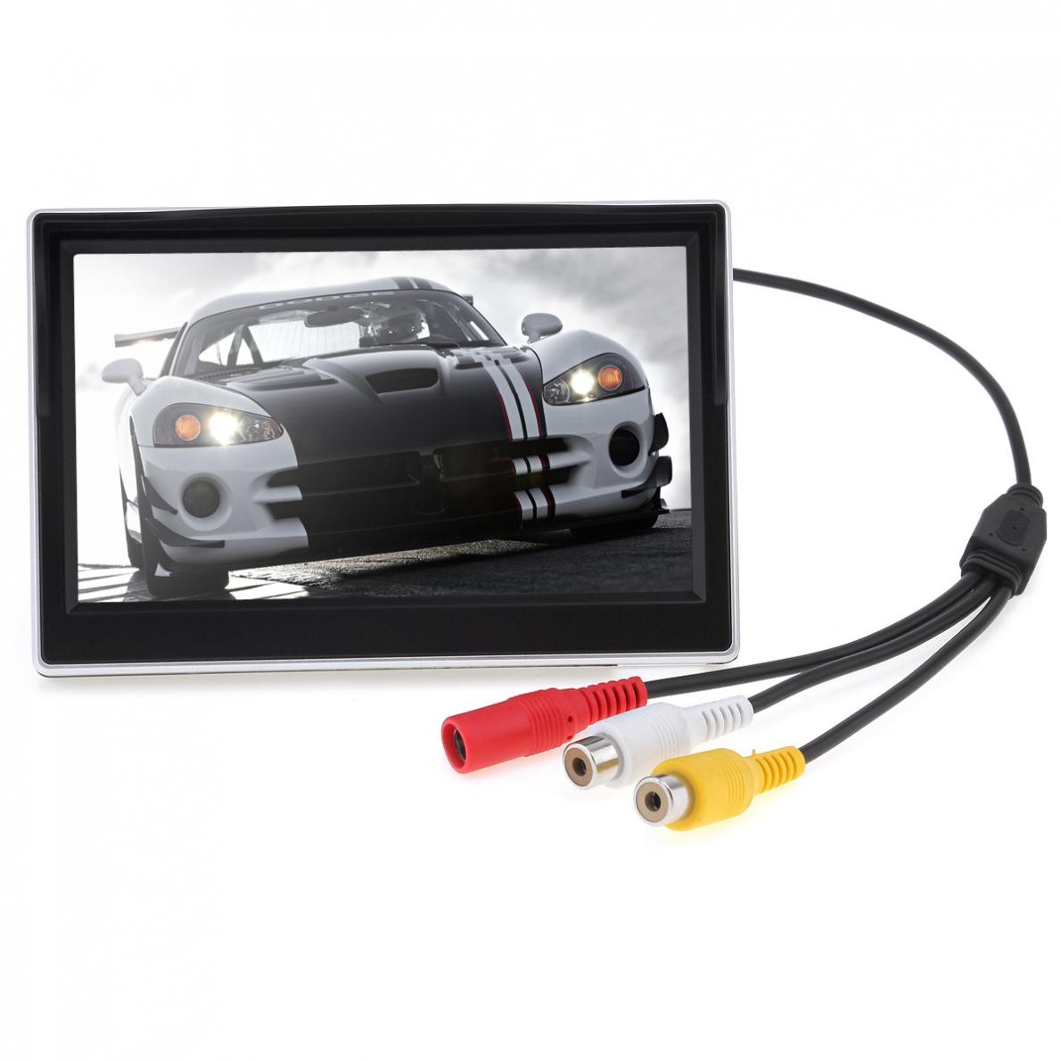 DVD Màn Hình Lcd Tft 5 Inch 800x480 16: 9 Cho Camera Sau Xe Hơi