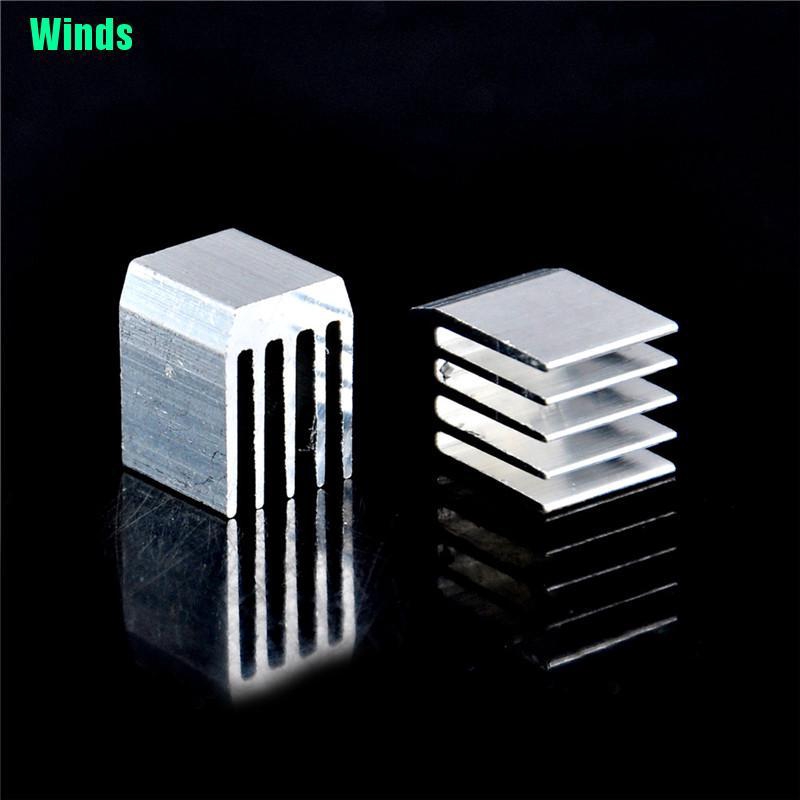 Set 10 Tản Nhiệt Nhôm 9x9 X 12mm