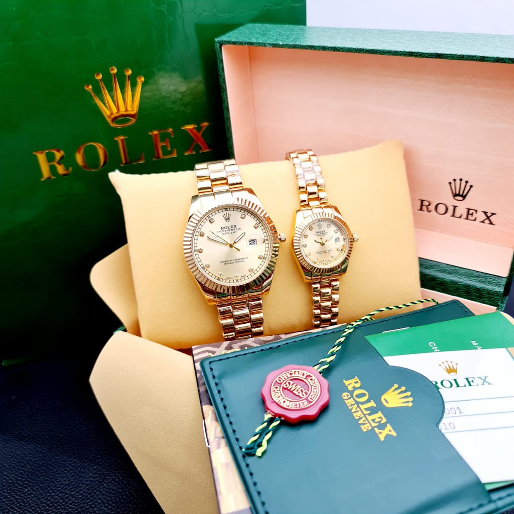 Đồng Hồ Rolex Thời Trang Cho Cặp Đôi