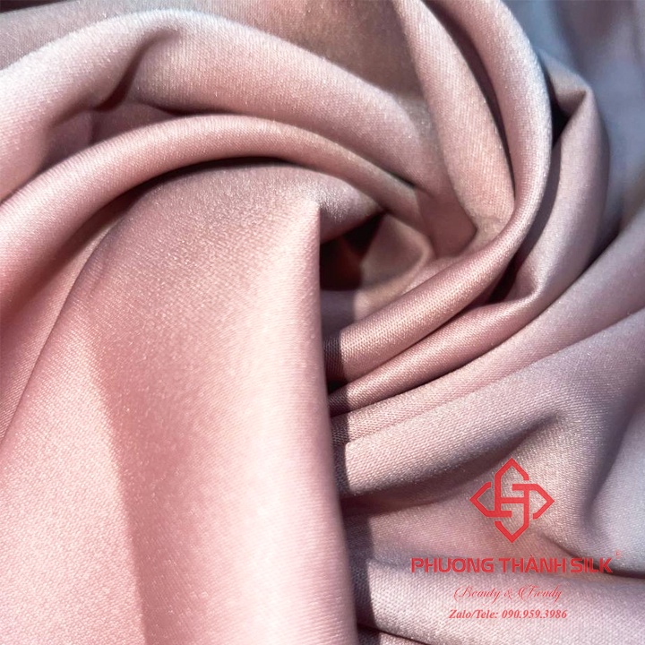Vải Phi Nhật PHƯƠNG THÀNH SILK Mềm Mại,Dày Dặn,Có độ rủ Chuyên may Váy Cưới,Đầm Thiết Kế,Đầm Dạ Hội, May Áo Dài,Đầm Body