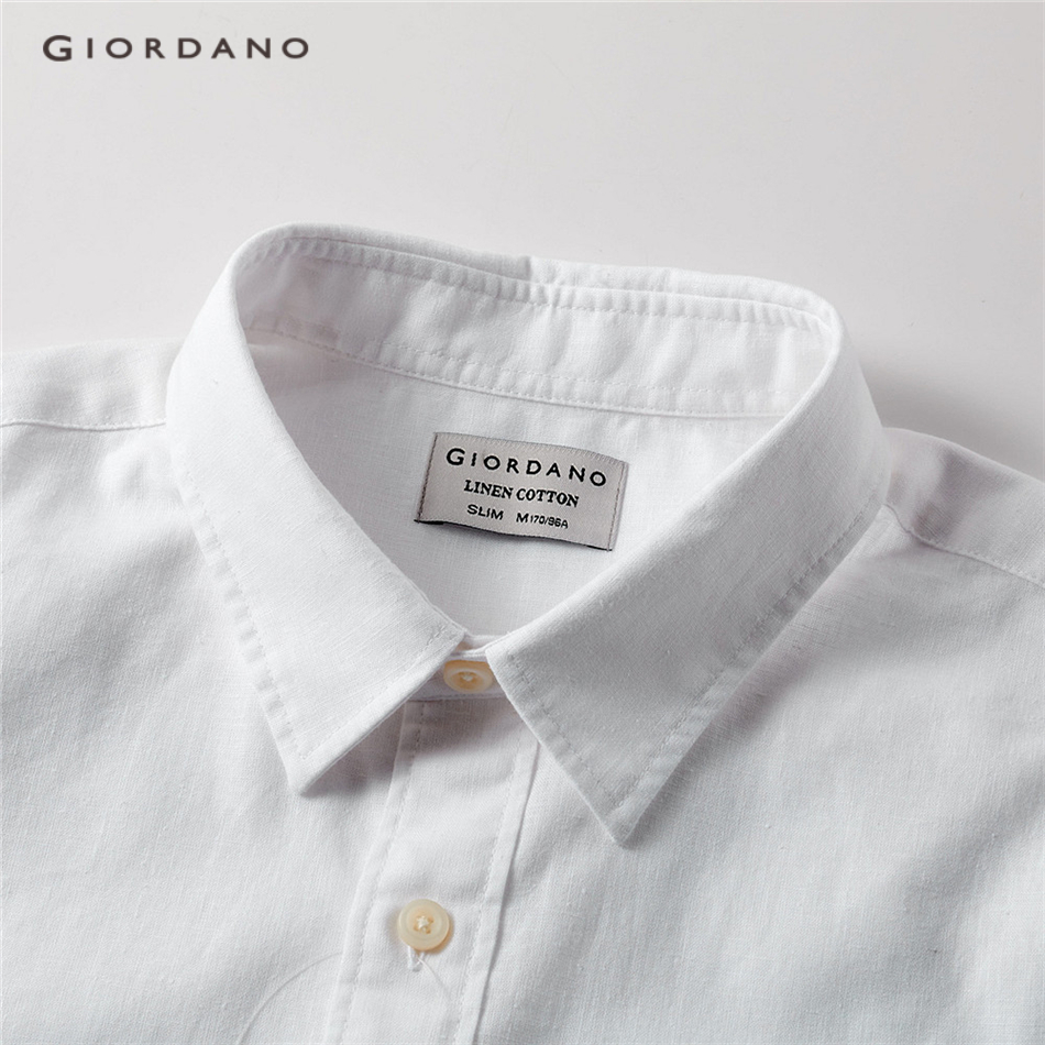 Áo Sơ Mi Giordano 90049482 Tay Ngắn Dáng Ôm Một Túi Thời Trang Nam | BigBuy360 - bigbuy360.vn