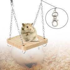 Xích đu gỗ cho Hamster,  sóc