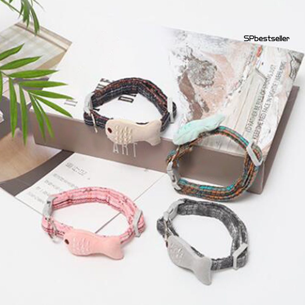 Vòng Cổ Choker Thêu Ô Vuông Mặt Mèo Xinh Xắn
