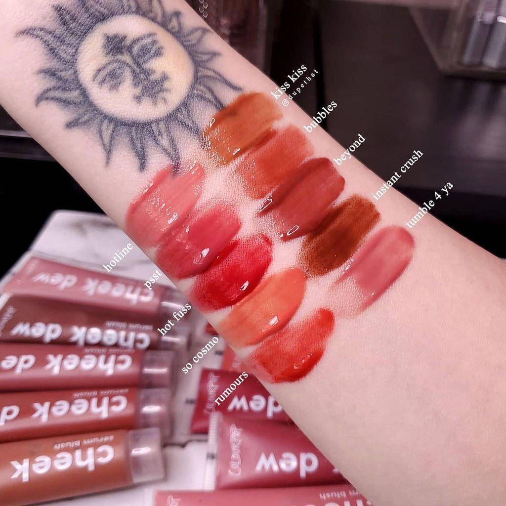 Màu má Colourpop Cheek Dew Serum Blush phấn má hồng