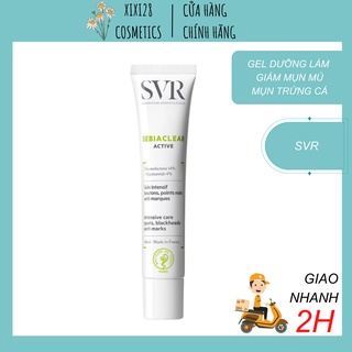Gel dưỡng làm giảm mụn & dầu nhờn svr sebiaclear active gel 40ml - xixi28cosmetics