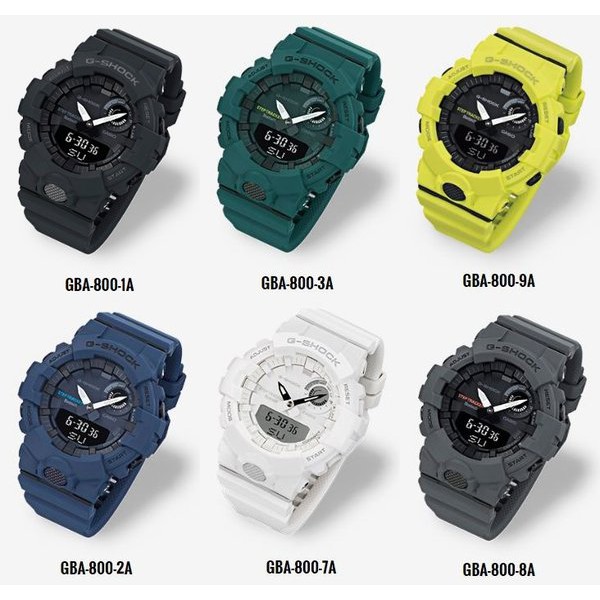 Đồng hồ thể thao nam nữ G-Shock GBA-800-1A Full phụ kiện | BigBuy360 - bigbuy360.vn