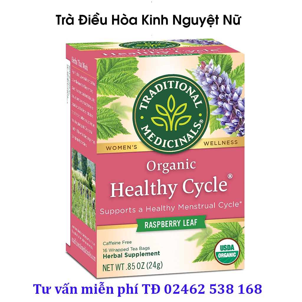 Trà hữu cơ Healthy Cycle dành cho phái nữ