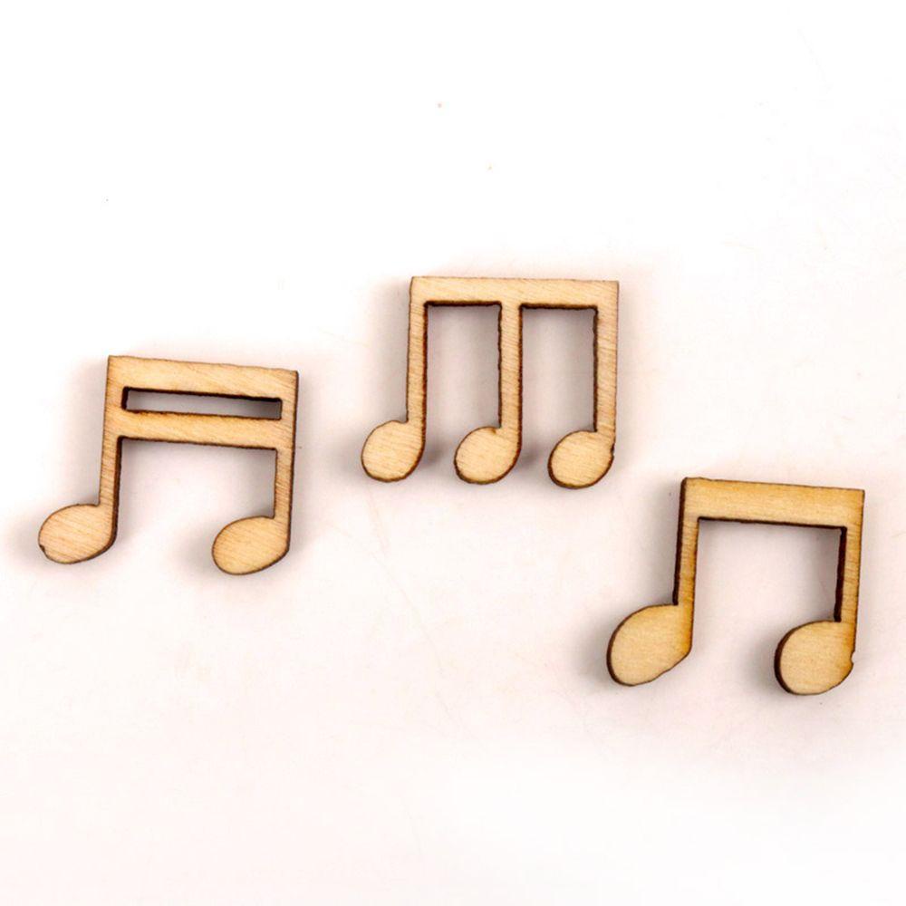 JONYE Set 100 Thẻ Gỗ Tự Nhiên Trang Trí Sổ Lưu Niệm