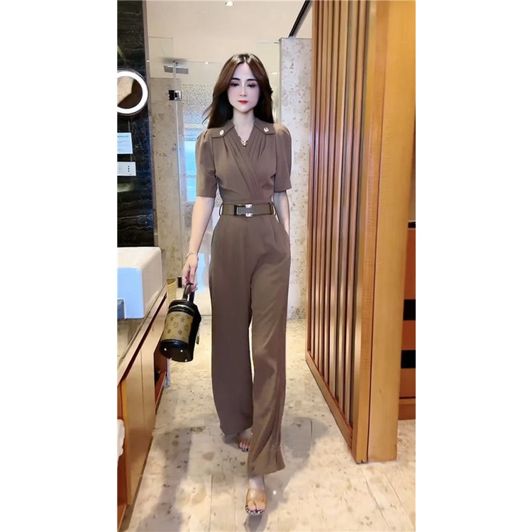 Hàng Có Sẵn Giao Hàng Nhanh Đầm Ngắn Tay Ôm Eo Phong Cách Phương Tây Thời Trang Mùa Hè Mới Cho Nữ | BigBuy360 - bigbuy360.vn