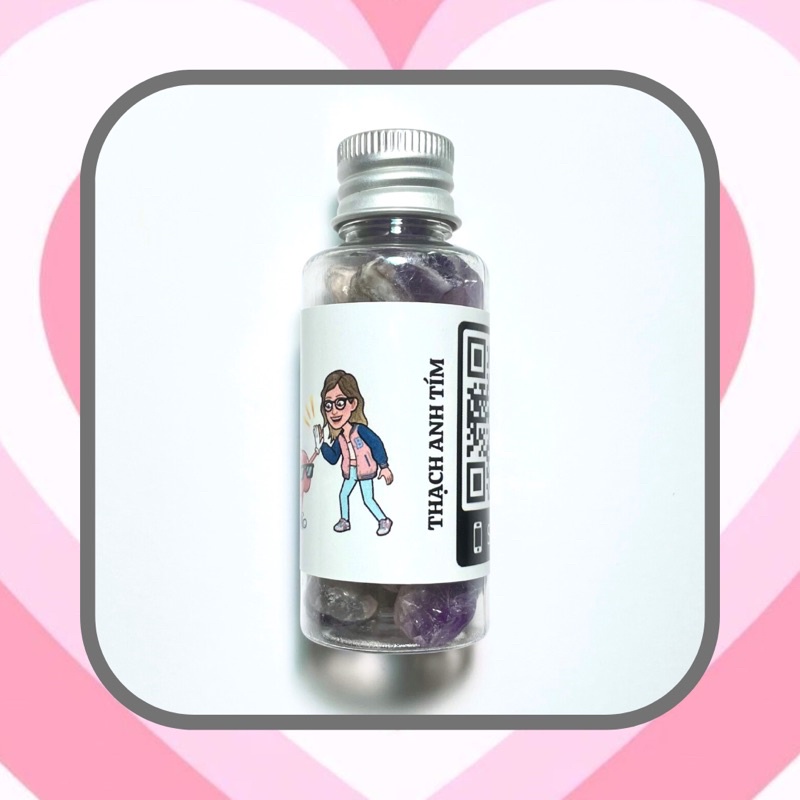 GEMSTONE 9 LOẠI Lọ đá may mắn, đá thanh tẩy 20ml /NENE TAROT/ NENE SPELL