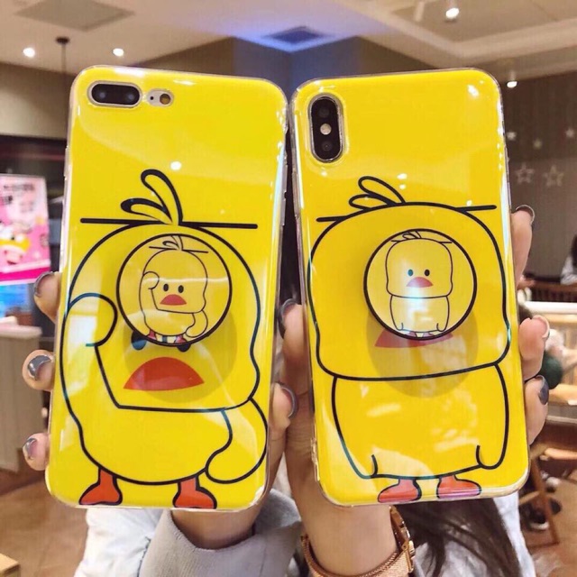 Ốp Lưng Gà kèm PoP dành cho iPhone 6/6plus/7plus/X/Xsmax
