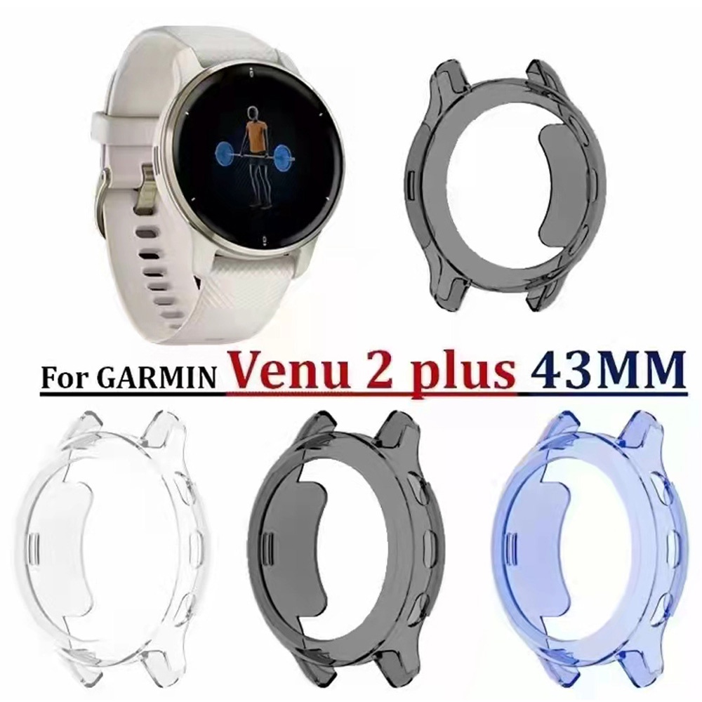 Vỏ Bảo Vệ Bằng Silicon TPU Mềm Chống Sốc Cho Garmin Venu 2 Plus