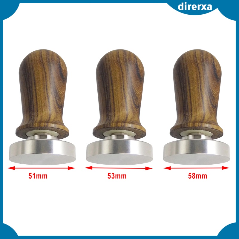 Stainless Steel Coffee Tamper 51/53/58mm Barista Espresso Base Coffee Bean Press