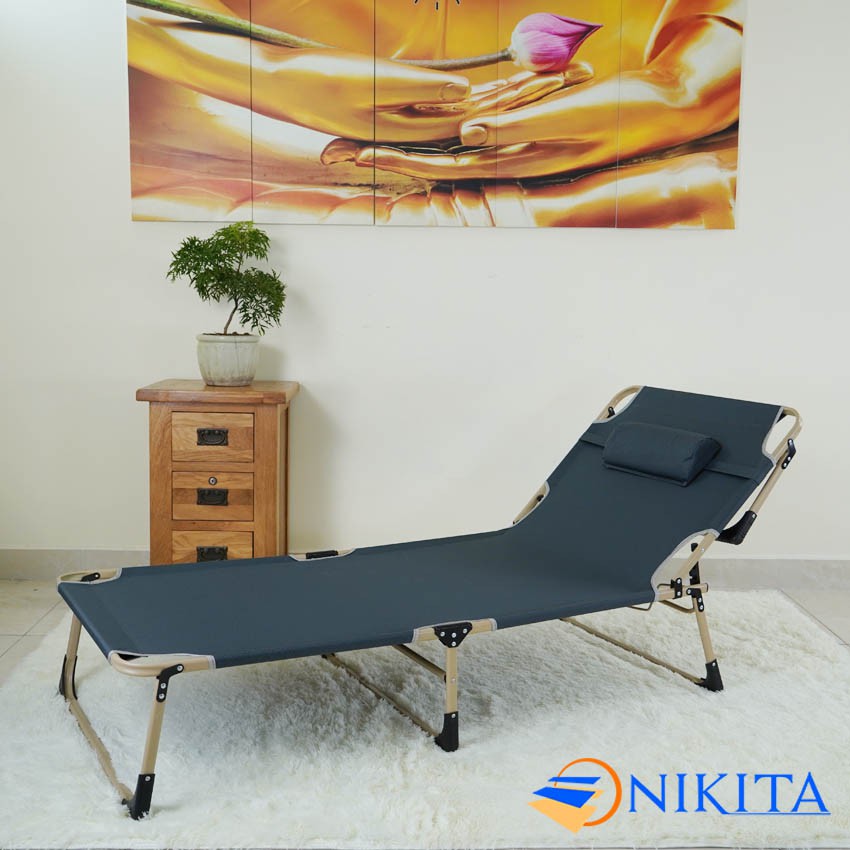 Giường xếp văn phòng - Giường gấp ngủ trưa - Giường xếp du lịch - Giường gấp gọn NIKITA NKT-T05