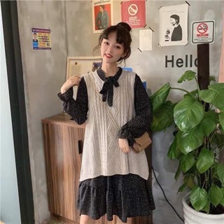 Váy len dạ