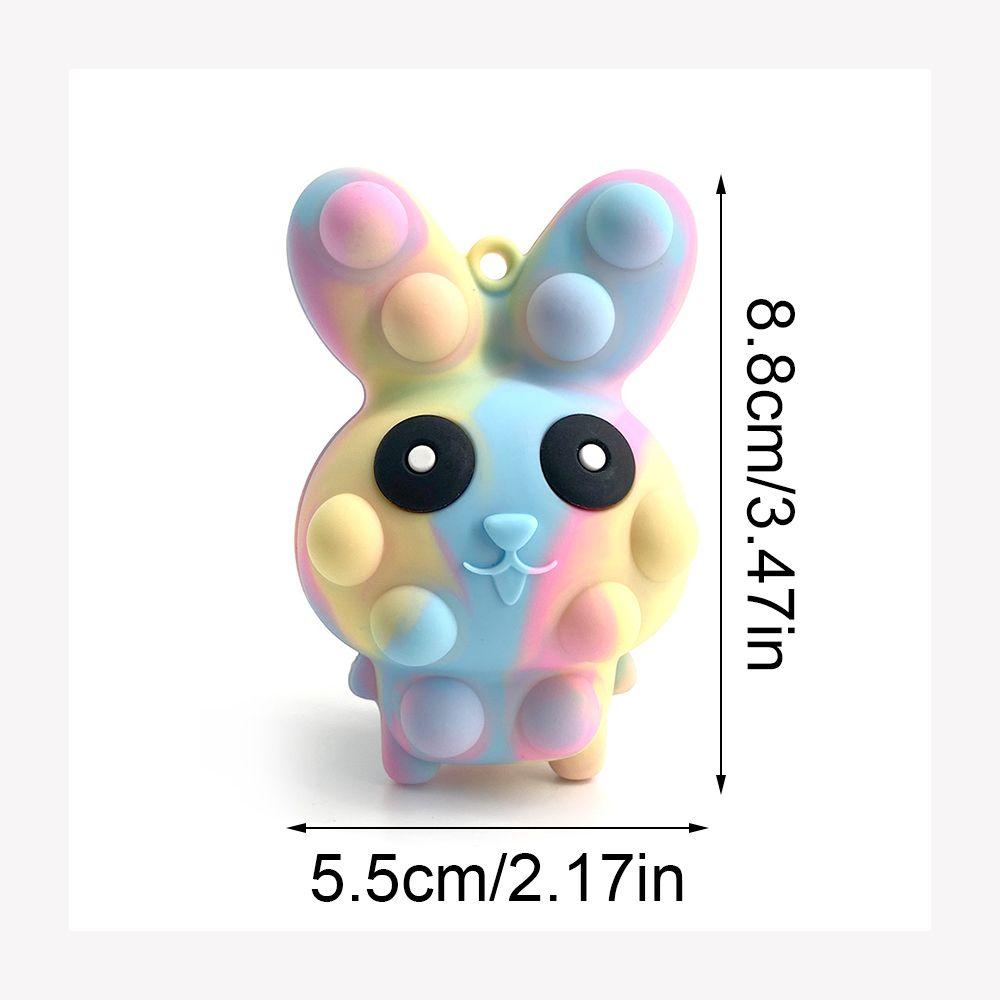 LONTIME Móc Khóa Hình Con Quay Đồ Chơi Fidget Spinner 3D GiúP GiảM Stress Cho NgườI LớN / Trẻ Em