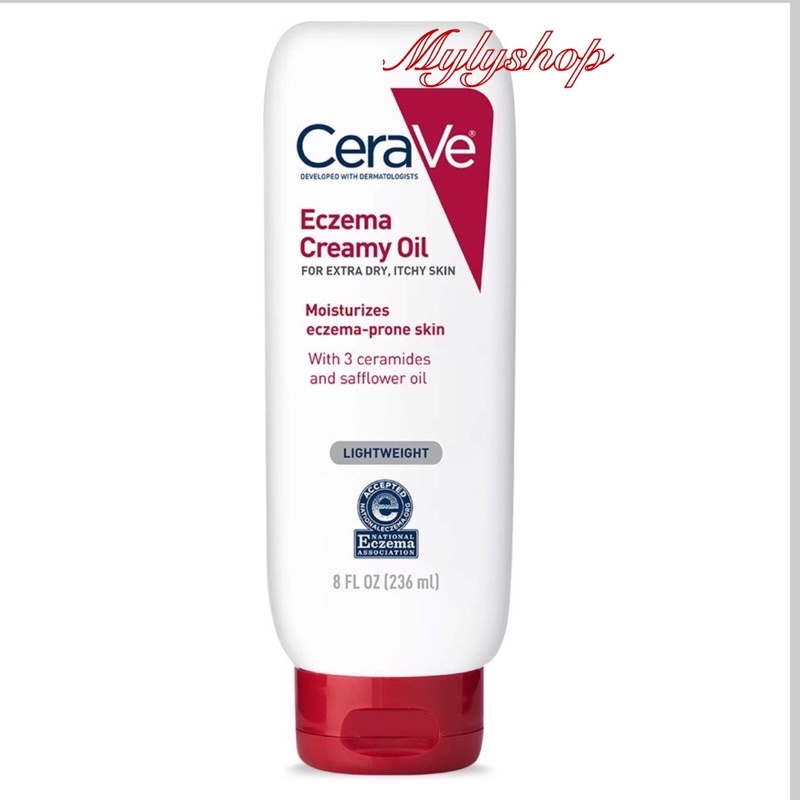 Kem làm dịu da CHÀM Cerave Eczema Relief Creamy Oil 236ml