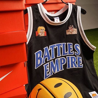 American retro jersey breathable versatile basketball casual sports vest - ảnh sản phẩm 3