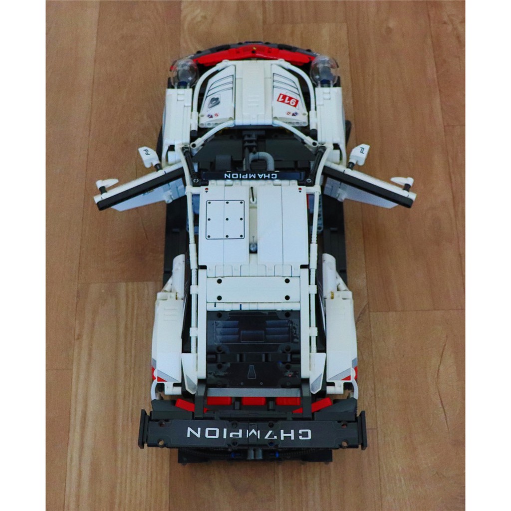 BỘ Lắp ghép Mô hình TECHNIC PORSCHE 911 RSR - SIÊU XE 20097 King 90066