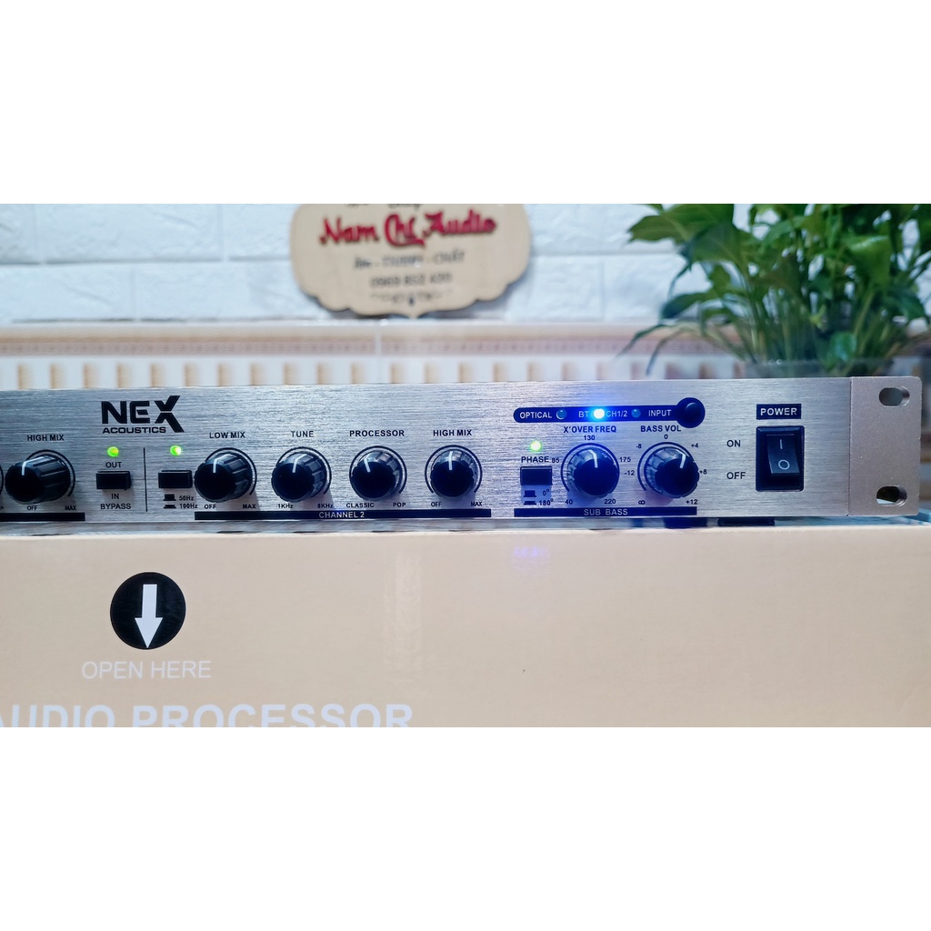 Nâng tiếng Nex Acoustic DAC 233 tích hợp giải mã cổng quang và blutooth